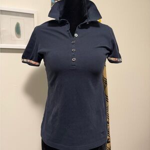AUTHENTIC Burberry Brit Navy Polo Women’s Small